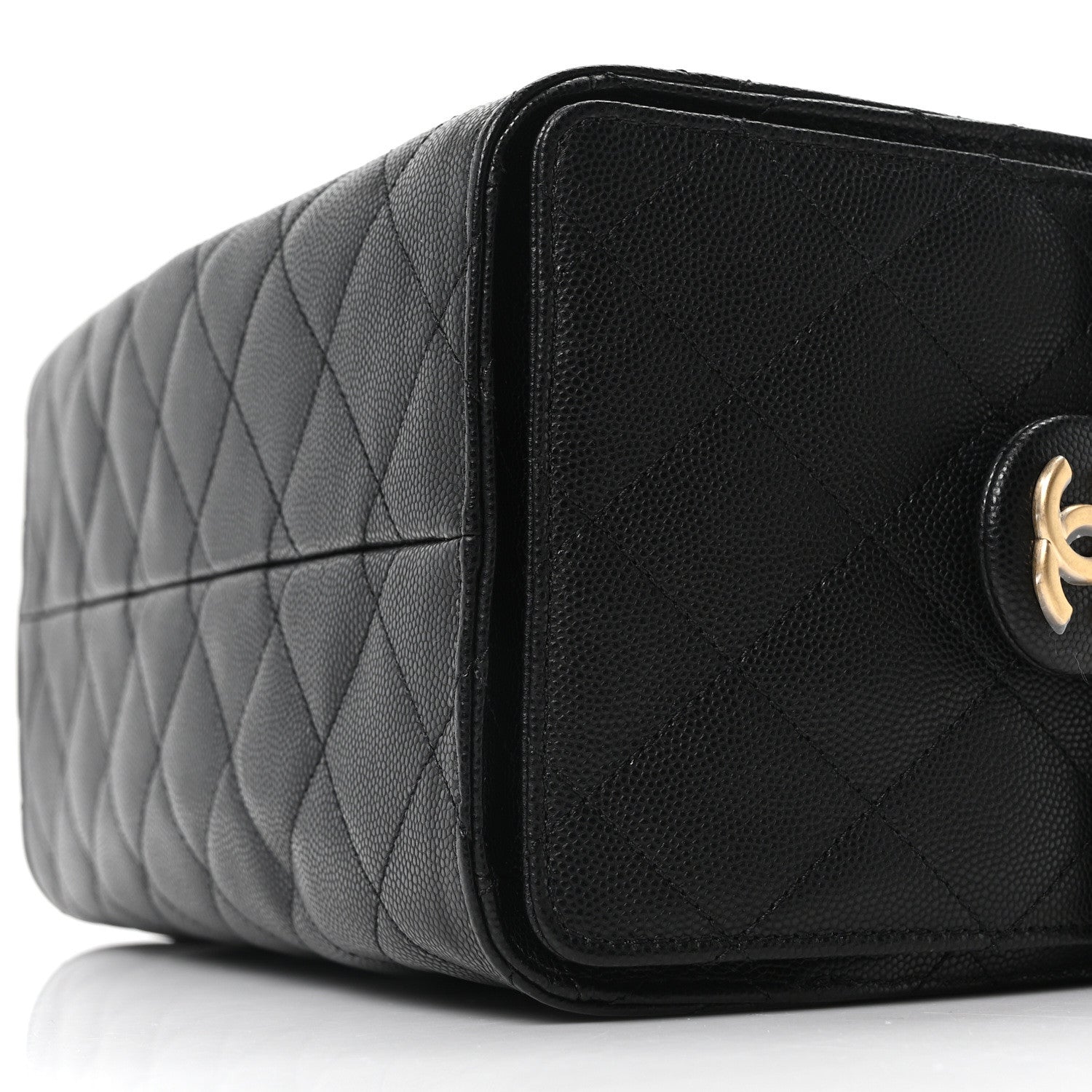 Chanel Caviar Quilted Small Chanel 25 Handbag Black 10 of 11