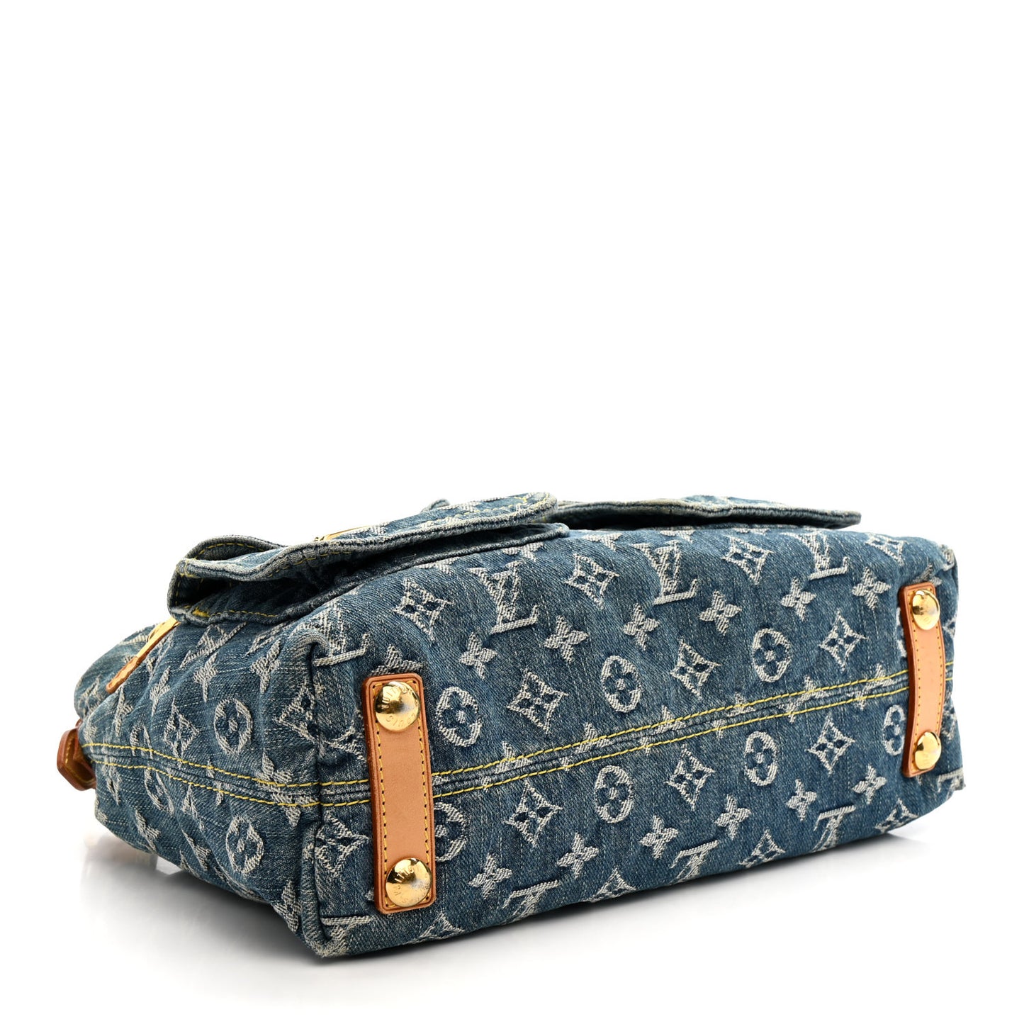 Monogram Denim Baggy PM Blue