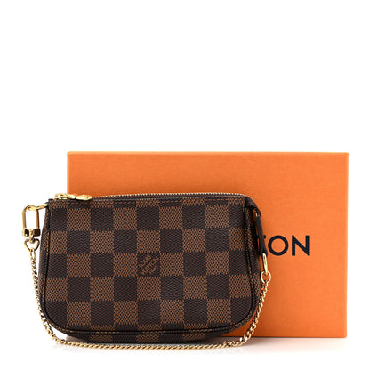 Louis Vuitton Damier Ebene Mini Pochette Accessories 10 of 10