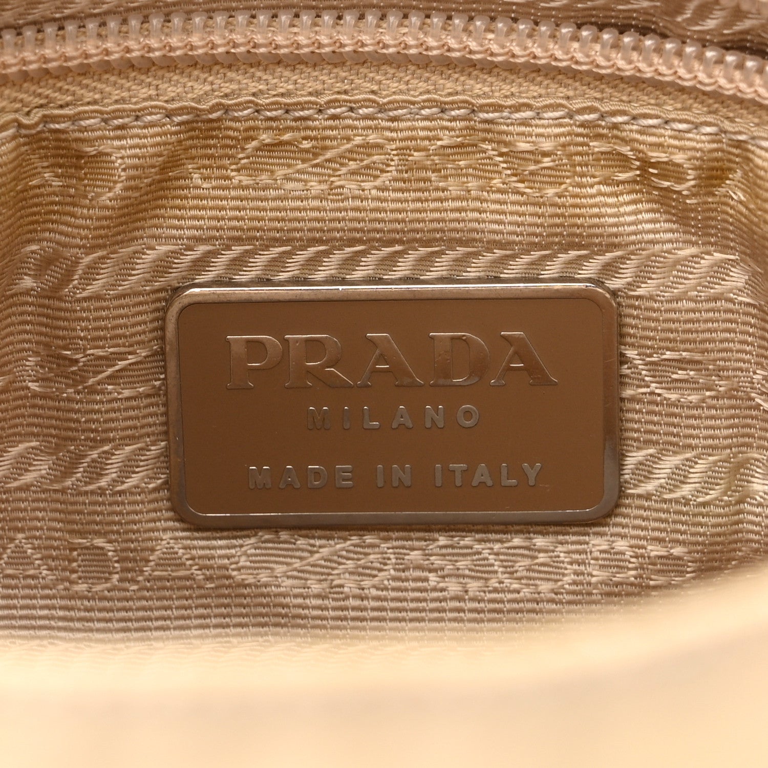 Prada Nylon Vela Saffiano Single Buckle Messenger Shoulder Bag Deserto 5 of 11