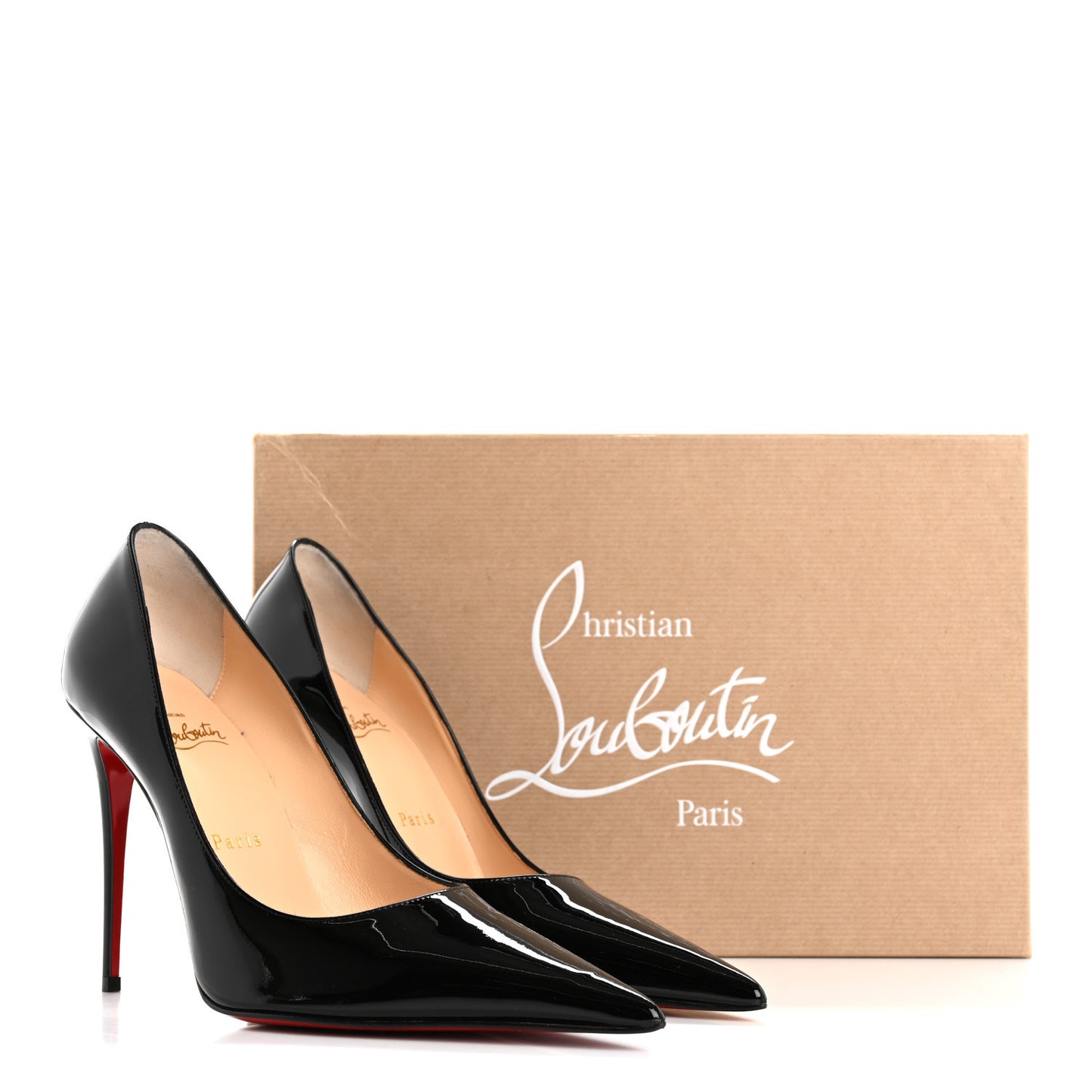 Patent Kate Max 100 Pumps 39 Black
