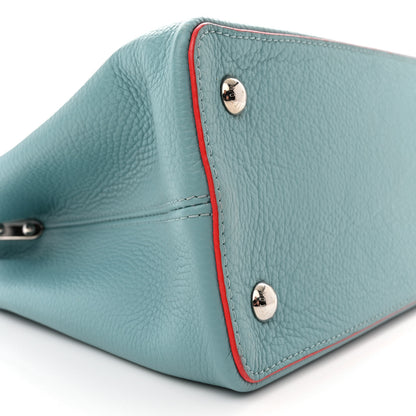 Louis Vuitton Taurillon Capucines GM Ciel Rubis 8 of 14