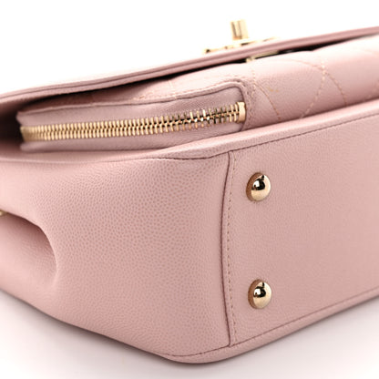 Chanel Caviar Quilted Medium Business Affinity Flap Light Pink 9 of 11