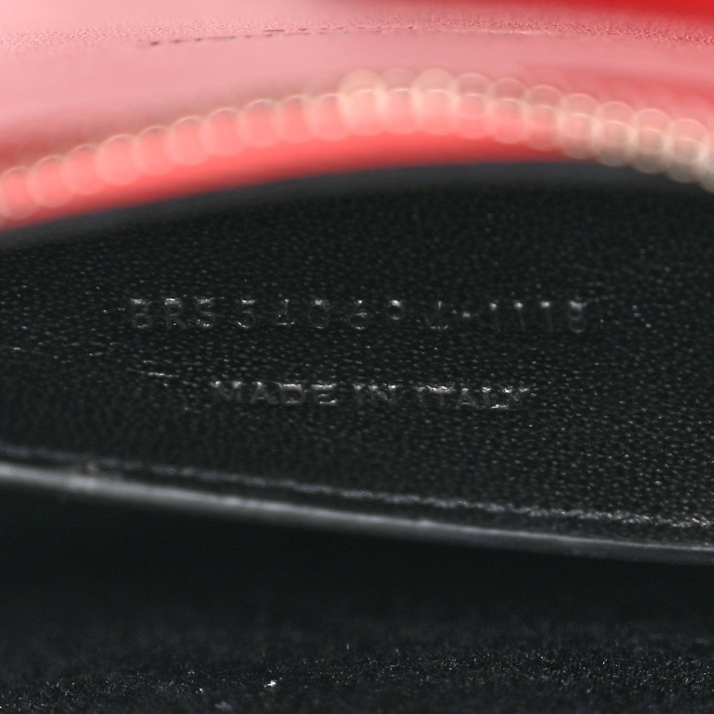 Calfskin Heart Monogram Crossbody Red