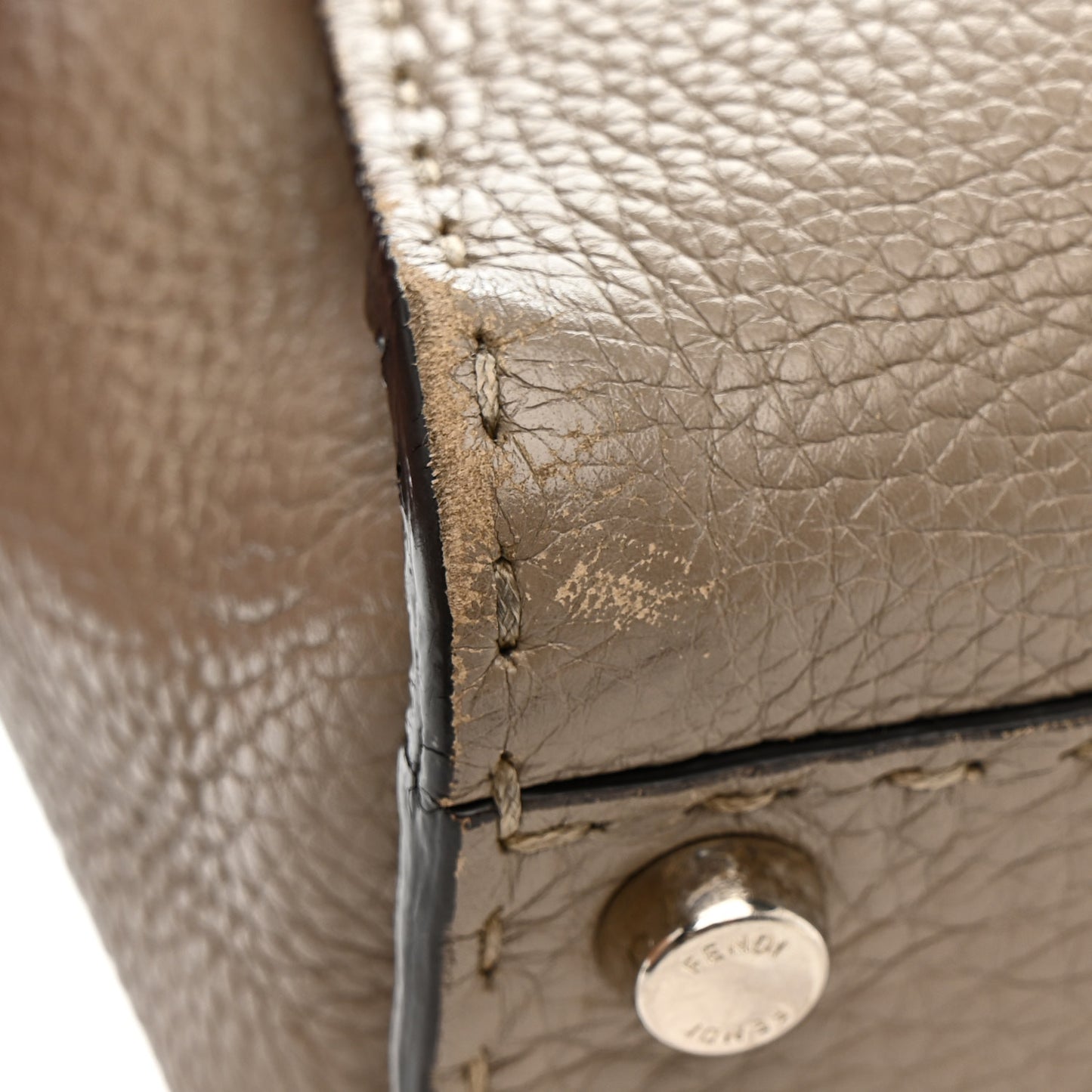 Cuoio Romano Snakeskin Selleria Mini Peekaboo Iconic Satchel Roccia Corda