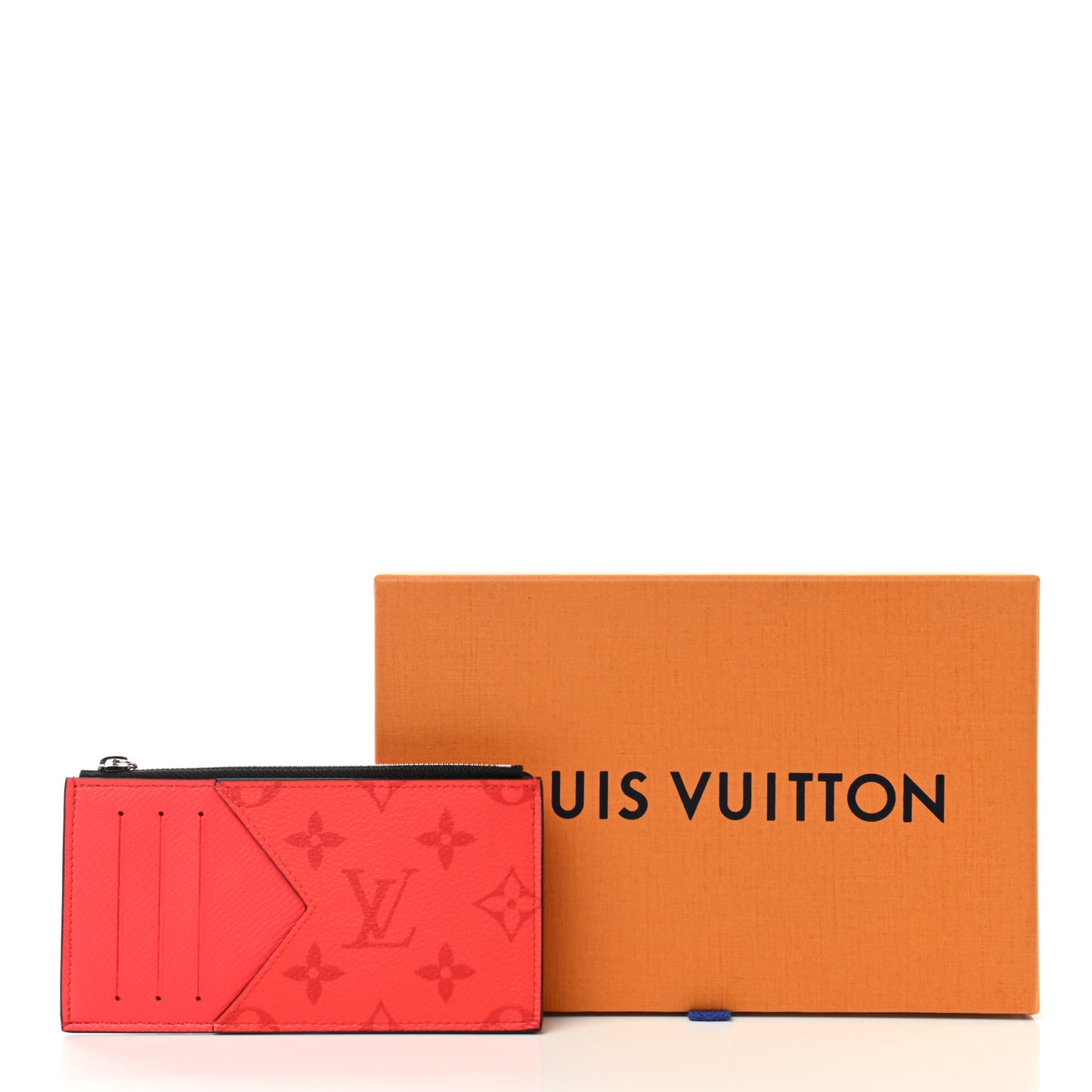 Taigarama Coin Card Holder Fire Red