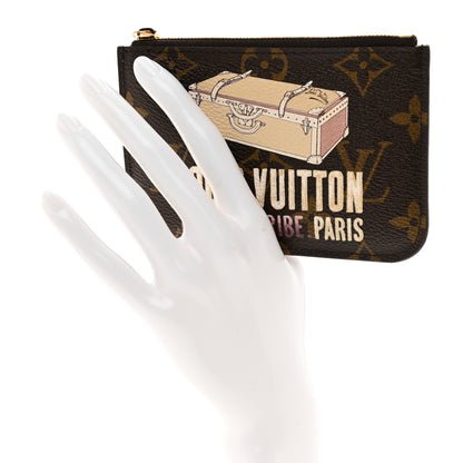 Louis Vuitton Monogram Affiche Key Pouch 2 of 10