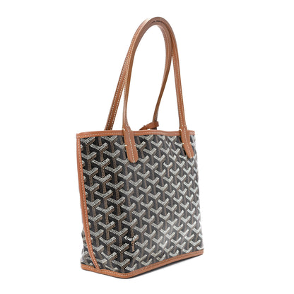 Goyard Goyardine Reversible Mini Anjou Black Gold 4 of 13