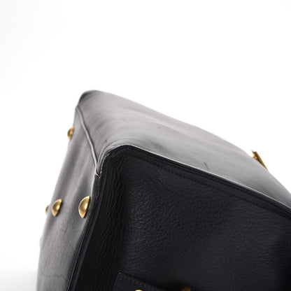 Saint Laurent Calfskin Medium Classic Y Cabas Black 13 of 14