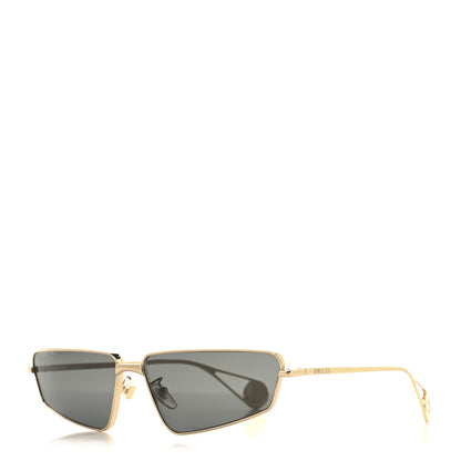 Gucci Metal Cat Eye Sunglasses GG0537S Gold 1 of 7