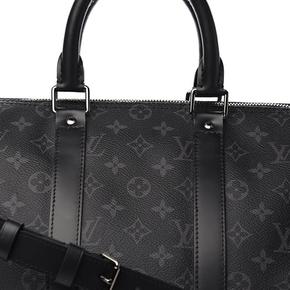 Louis Vuitton Monogram Eclipse Keepall Bandouliere 45 9 of 9