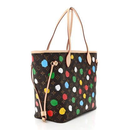 Louis Vuitton LV X YK Monogram Dots Neverfull MM 4 of 10