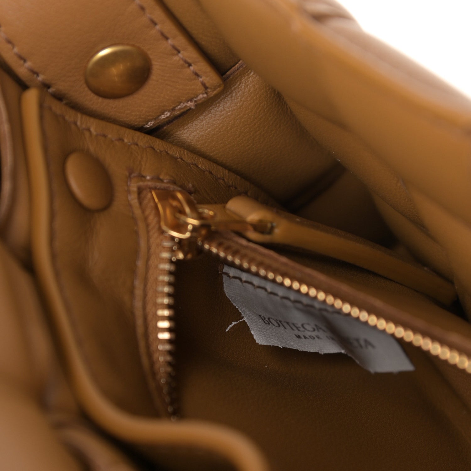 Bottega Veneta Nappa Maxi Intreccio Padded Cassette Crossbody Bag Caramel 6 of 11