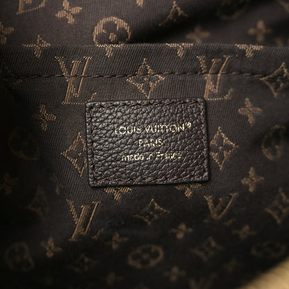 Louis Vuitton Calfskin Monogram Express MM Mahogany 6 of 9