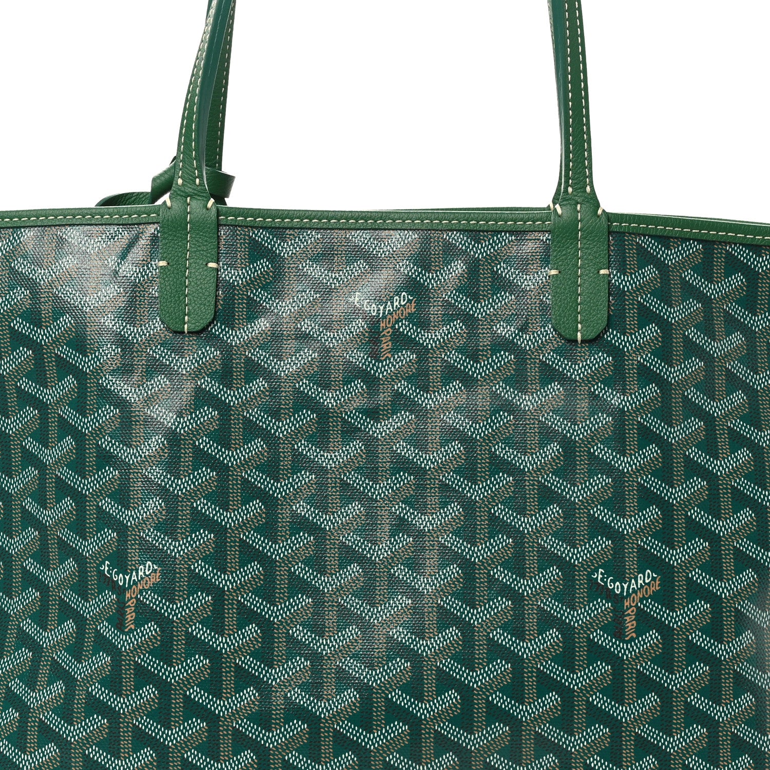 Goyard Goyardine Saint Louis PM Green 9 of 11