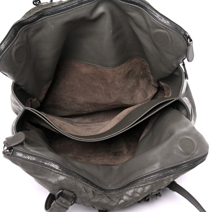 Bottega Veneta Calfskin Intrecciato Large Leggero Tote Kaki Fondente 5 of 43