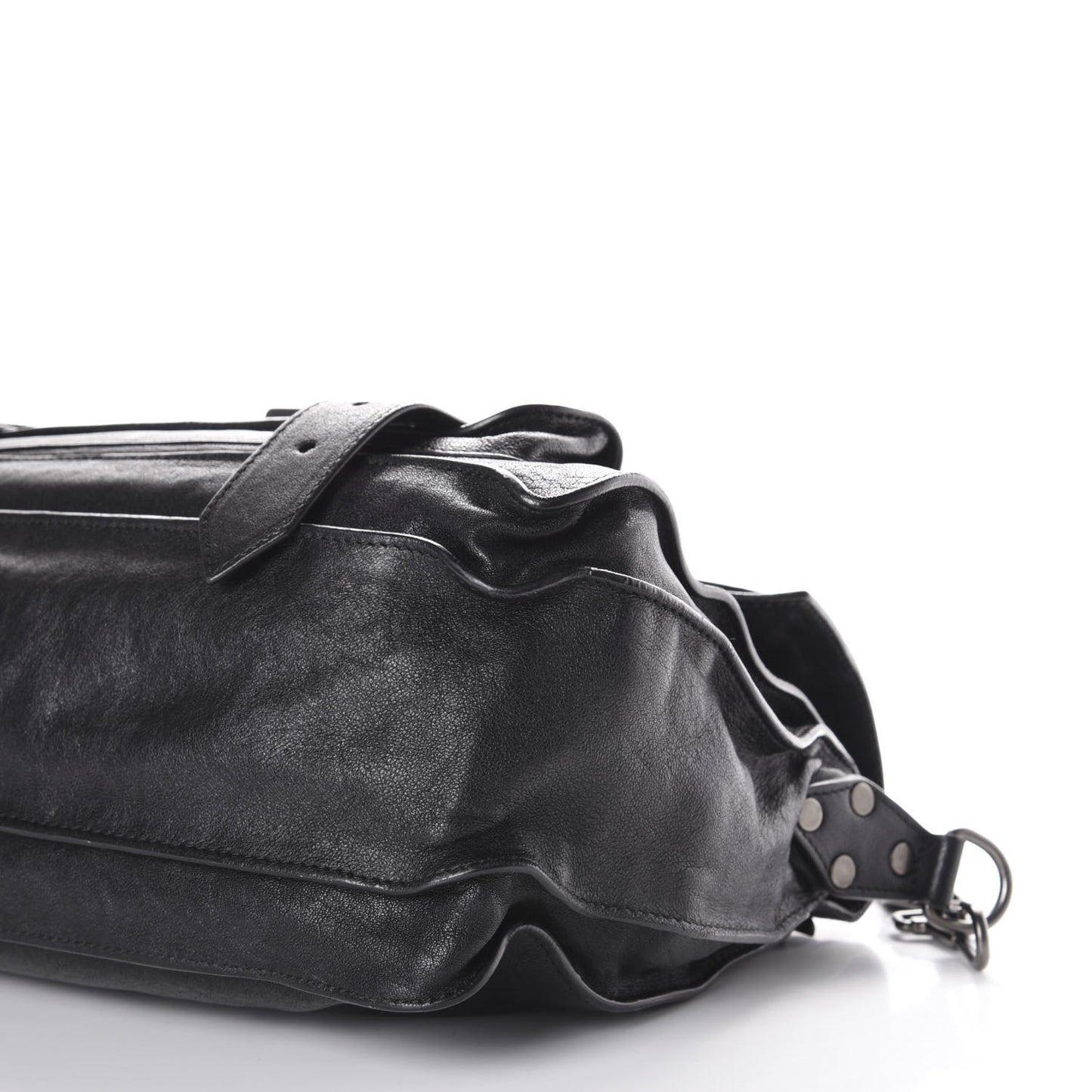 Lambskin Medium PS1 Satchel Black