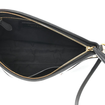 Burberry Horseferry Check Small Chichester Crossbody Clutch Bag Black 5 of 13