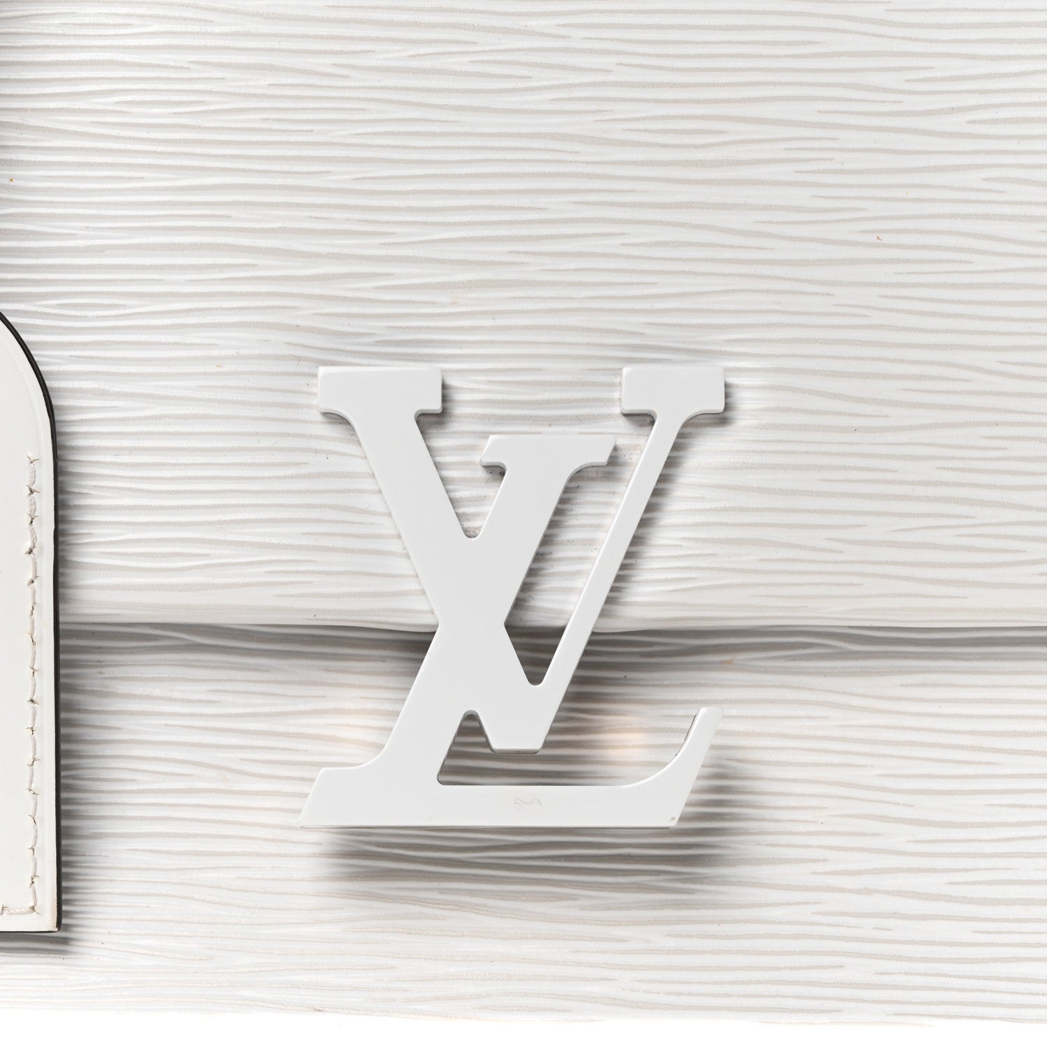 Louis Vuitton Epi Grenelle MM White 7 of 9