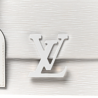 Louis Vuitton Epi Grenelle MM White 7 of 9