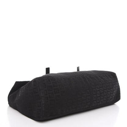 Fendi Zucchino Small Shoulder Bag Black 3 of 11