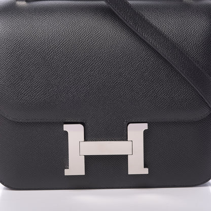 Hermes Epsom Constance 24 Black 8 of 11