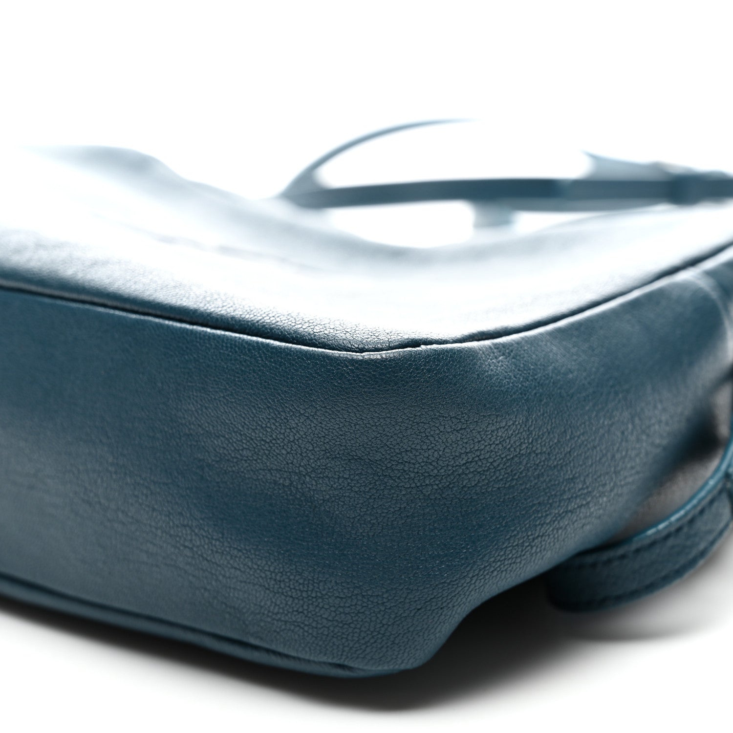 Saint Laurent Lambskin Monogram Small Lou Camera Bag Peacock 10 of 10