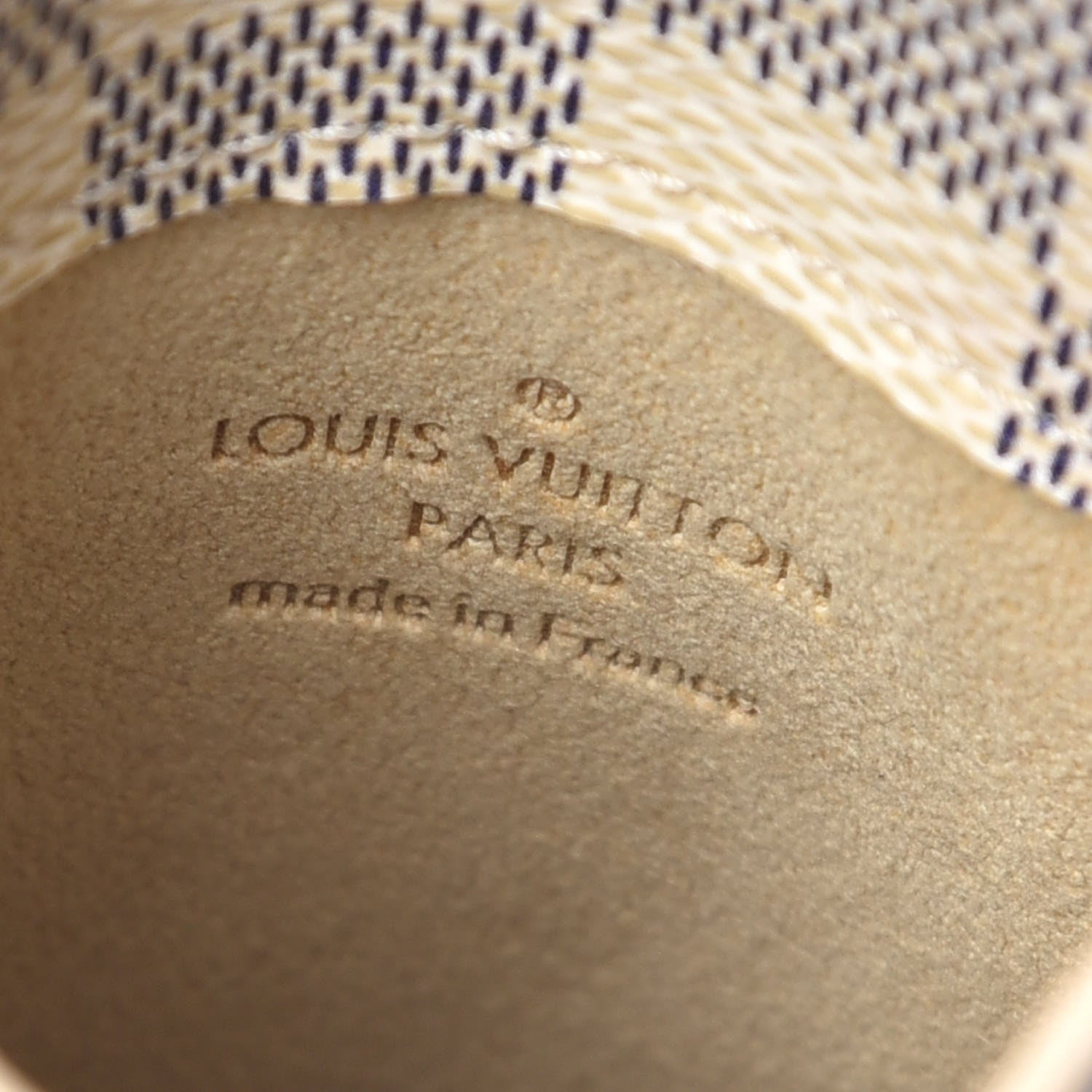 Louis Vuitton Damier Azur Sunglasses Case MM 6 of 7