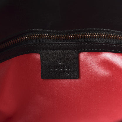 Gucci Velvet Matelasse Small GG Marmont Shoulder Bag Black 8 of 10