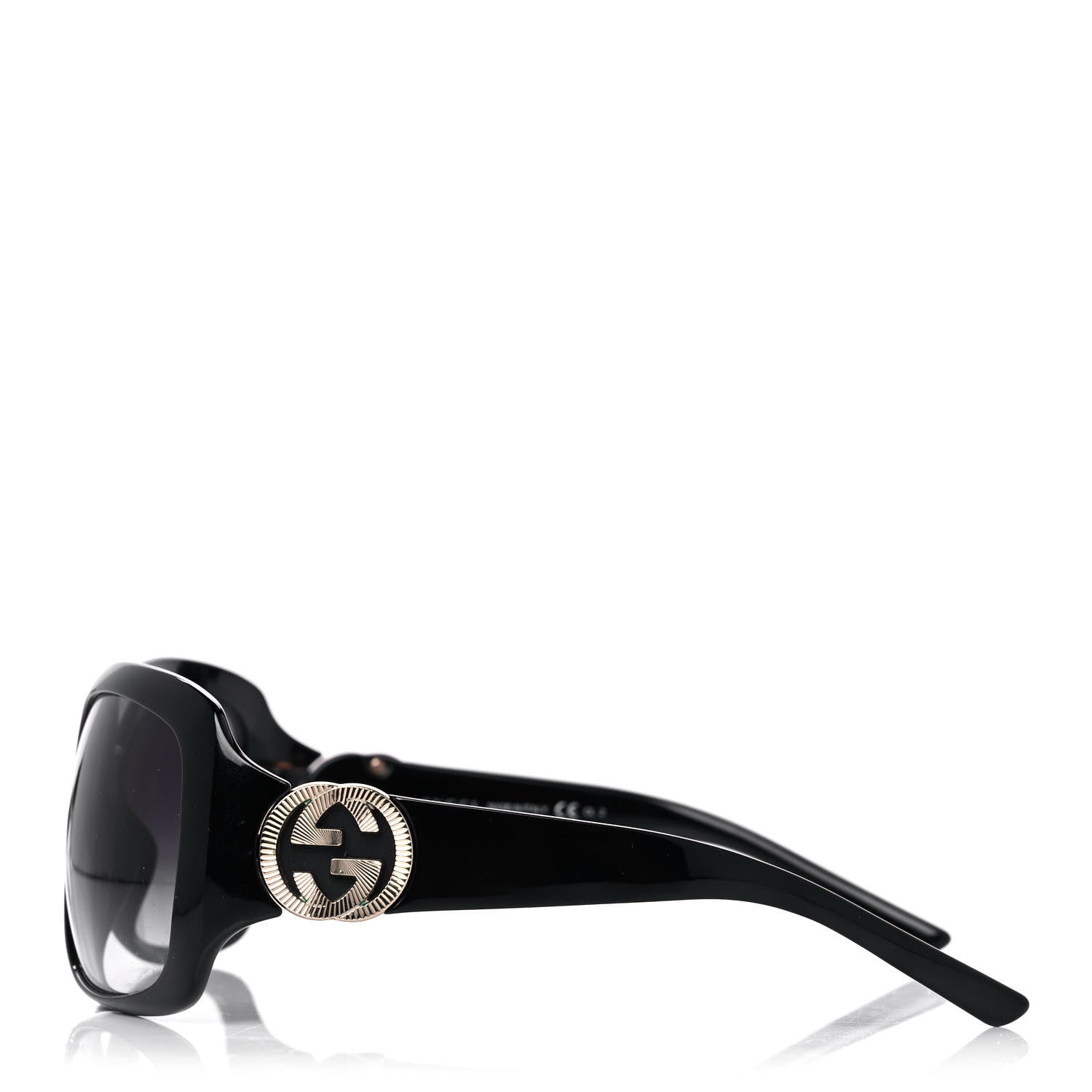 Gucci Acetate Square Frame GG 3164/S Sunglasses Black 3 of 7