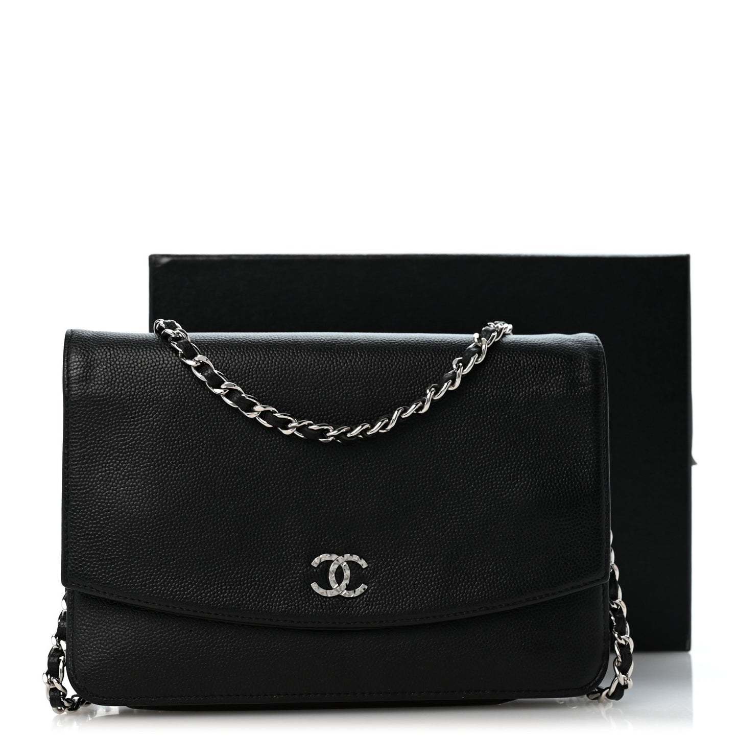 Caviar Sevruga Wallet on Chain WOC Black