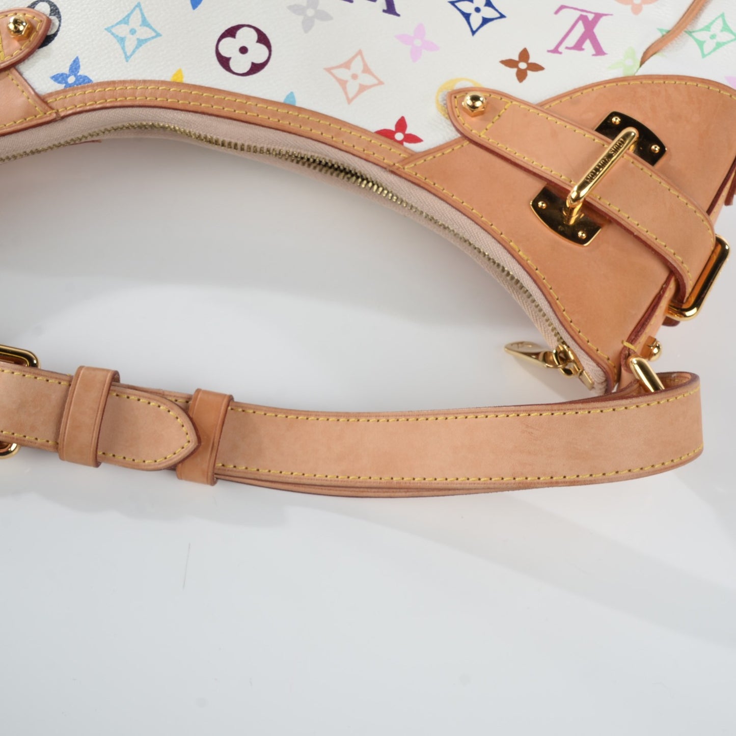 Monogram Multicolor Greta White