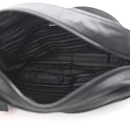 Prada Nylon Tessuto Vela Crossbody Bag Black 5 of 9