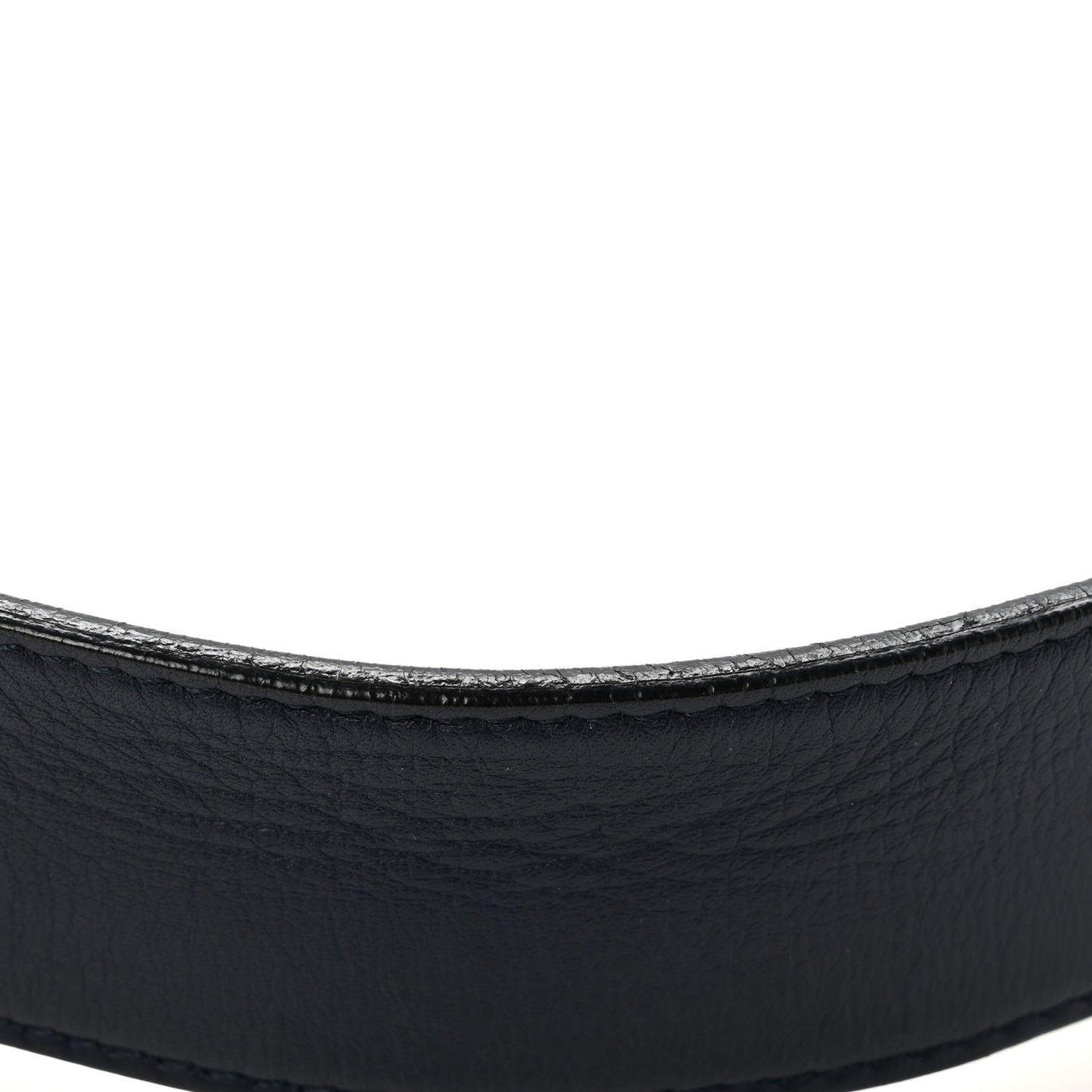 Moon Calfskin Nickel Double G 40mm Belt 85 34 Blue