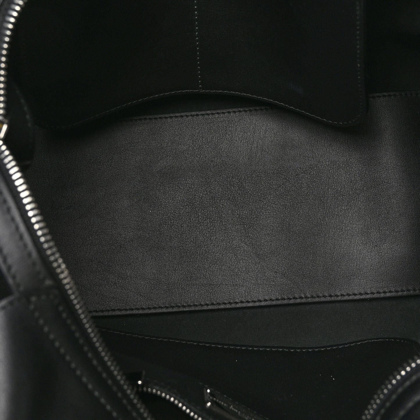 Calfskin Double Handle Nolita Satchel Black
