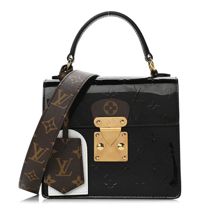 Louis Vuitton Vernis Epi Monogram Spring Street Black 1 of 9