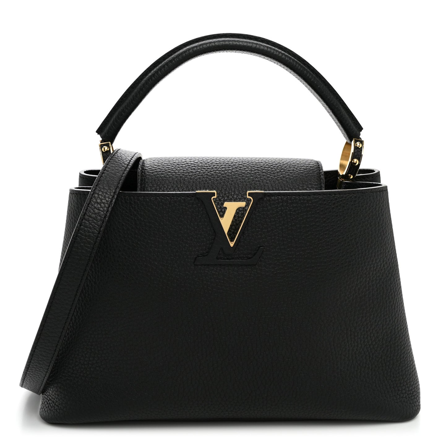 Taurillon Capucines PM Black