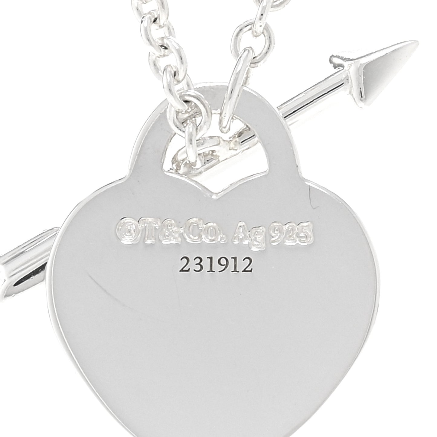 Sterling Silver Small Return to Tiffany Lovestruck Pendant Necklace