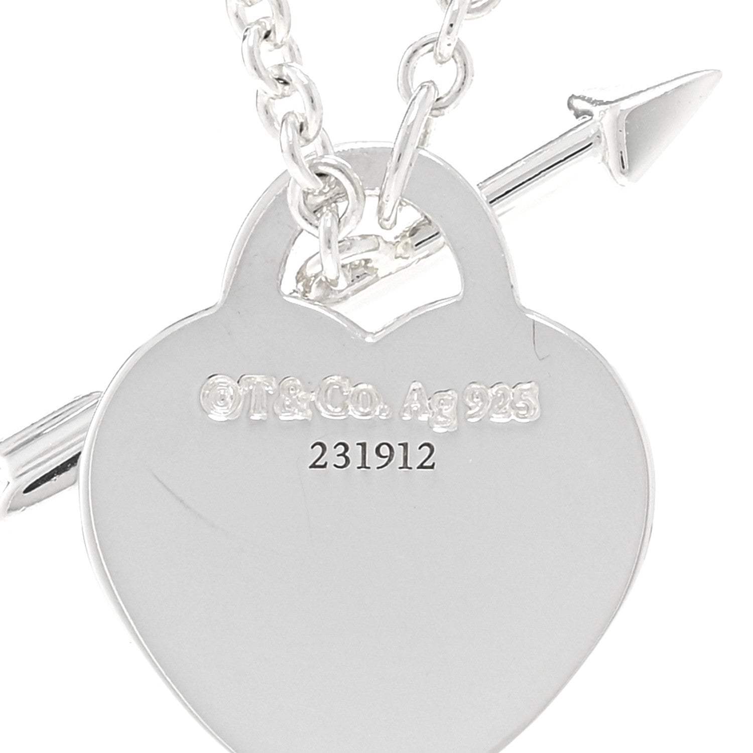 Tiffany Sterling Silver Small Return to Tiffany Lovestruck Pendant Necklace 4 of 4