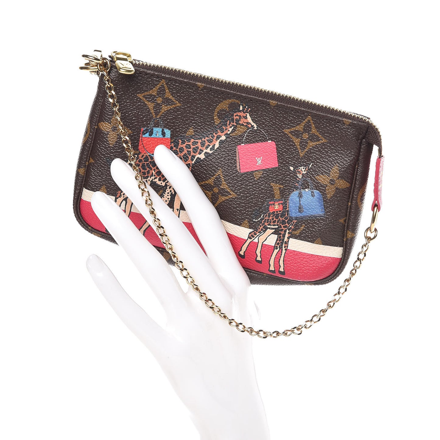 Monogram 2017 Christmas Animation Mini Pochette Accessories