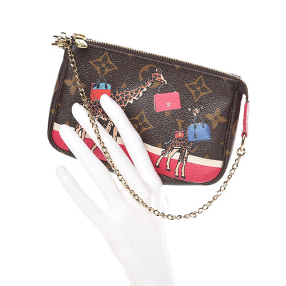 Louis Vuitton Monogram 2017 Christmas Animation Mini Pochette Accessories 2 of 8