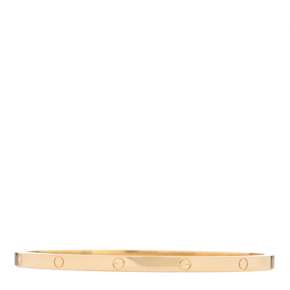 Cartier 18K Yellow Gold Small LOVE Bracelet 18 1 of 5