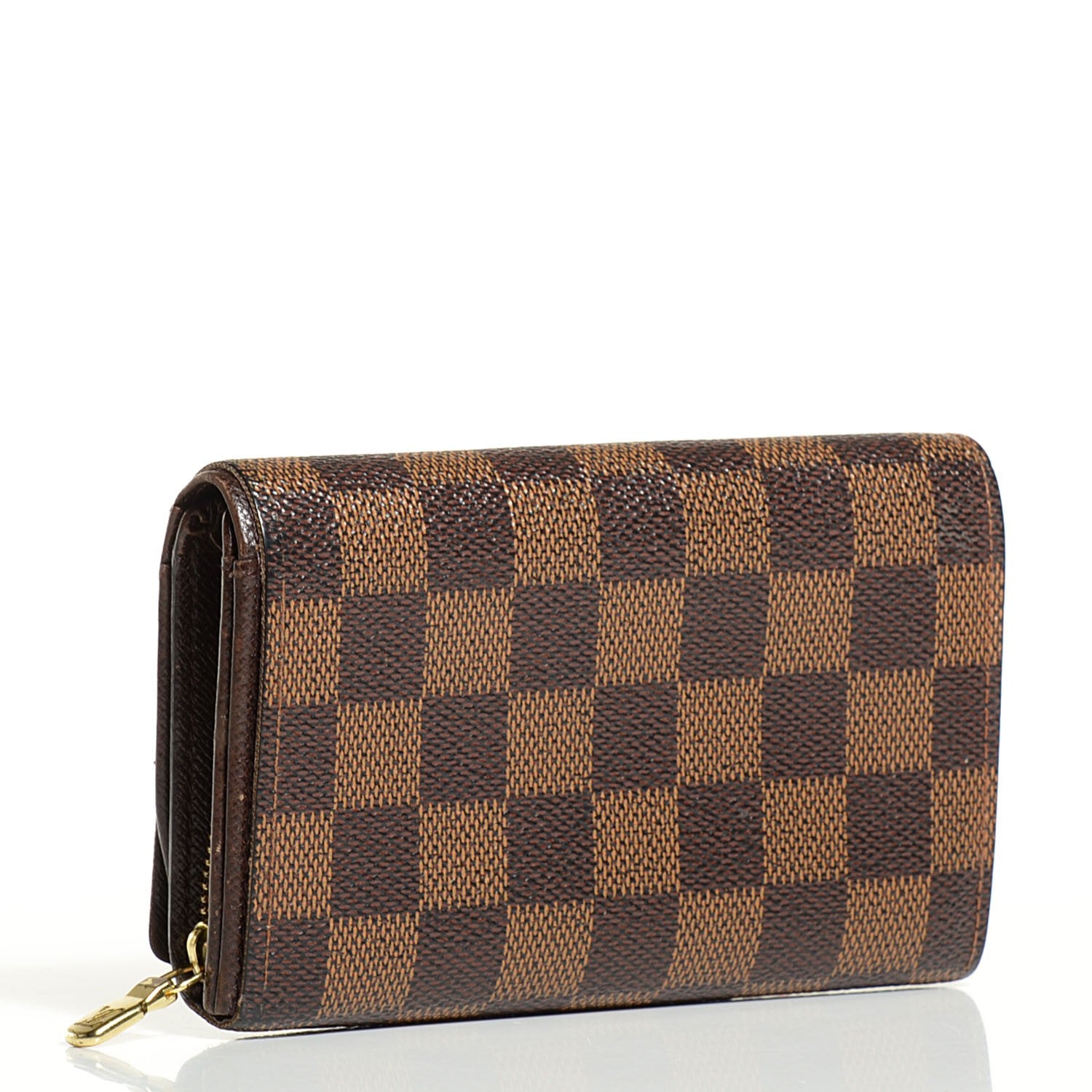 Louis Vuitton Damier Ebene Porte-Monnaie Billets Tresor Wallet 3 of 8