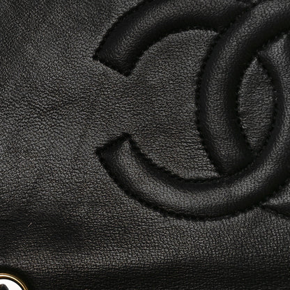 Chanel Lambskin Quilted Small Single Flap Bag Black 13 of 14