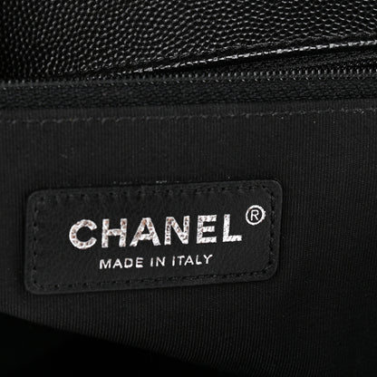 Chanel Caviar Quilted Large Boy Flap Black 6 of 11