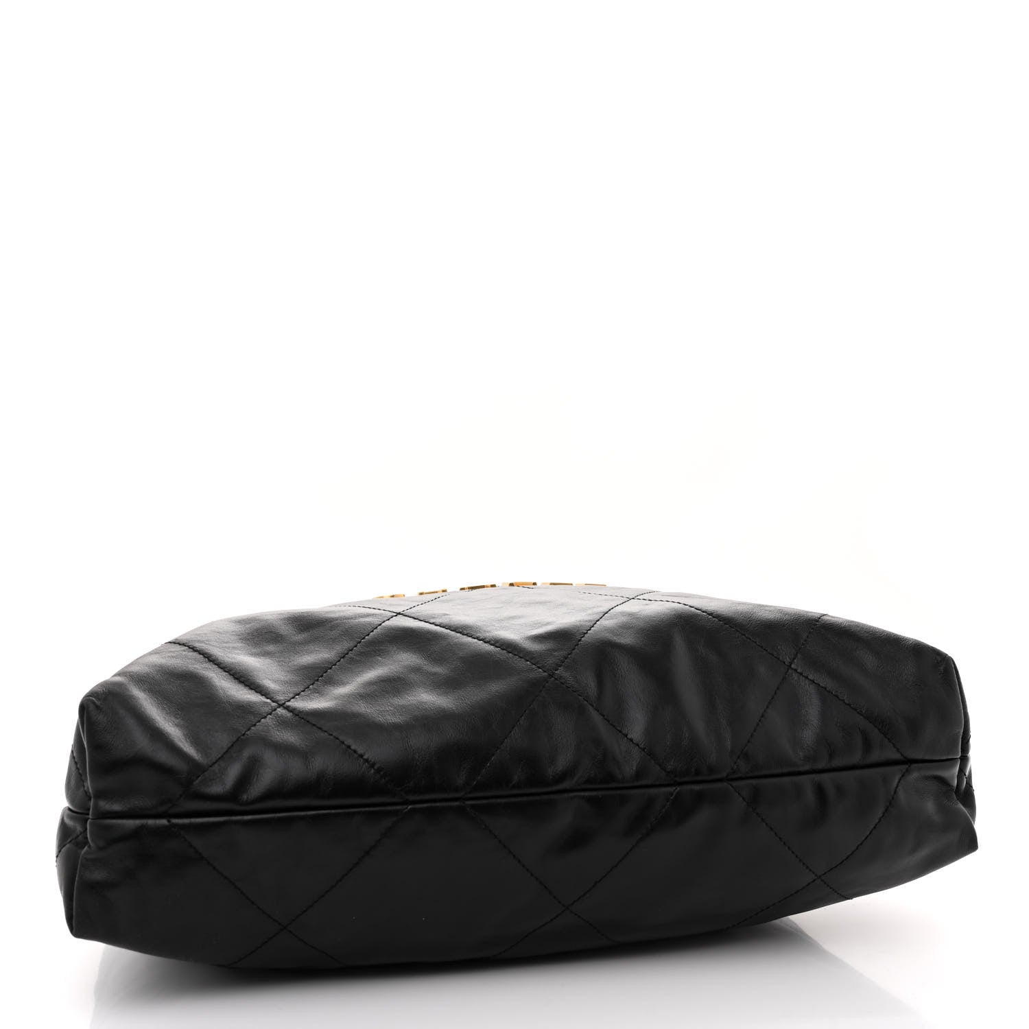 Chanel Shiny Calfskin Quilted Chanel 22 Black 5 of 12