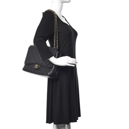 Chanel Caviar Quilted Maxi Single Flap Black 3 of 11