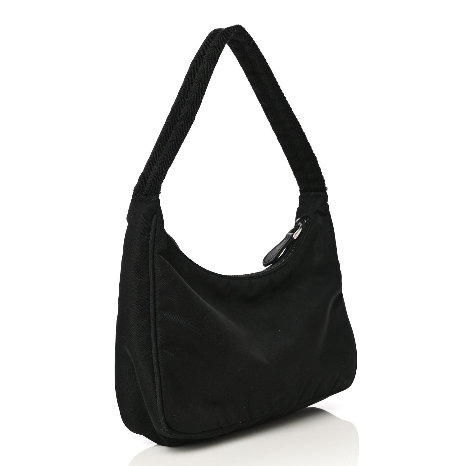 Prada Tessuto Nylon Sport Mini Shoulder Bag Black 2 of 13