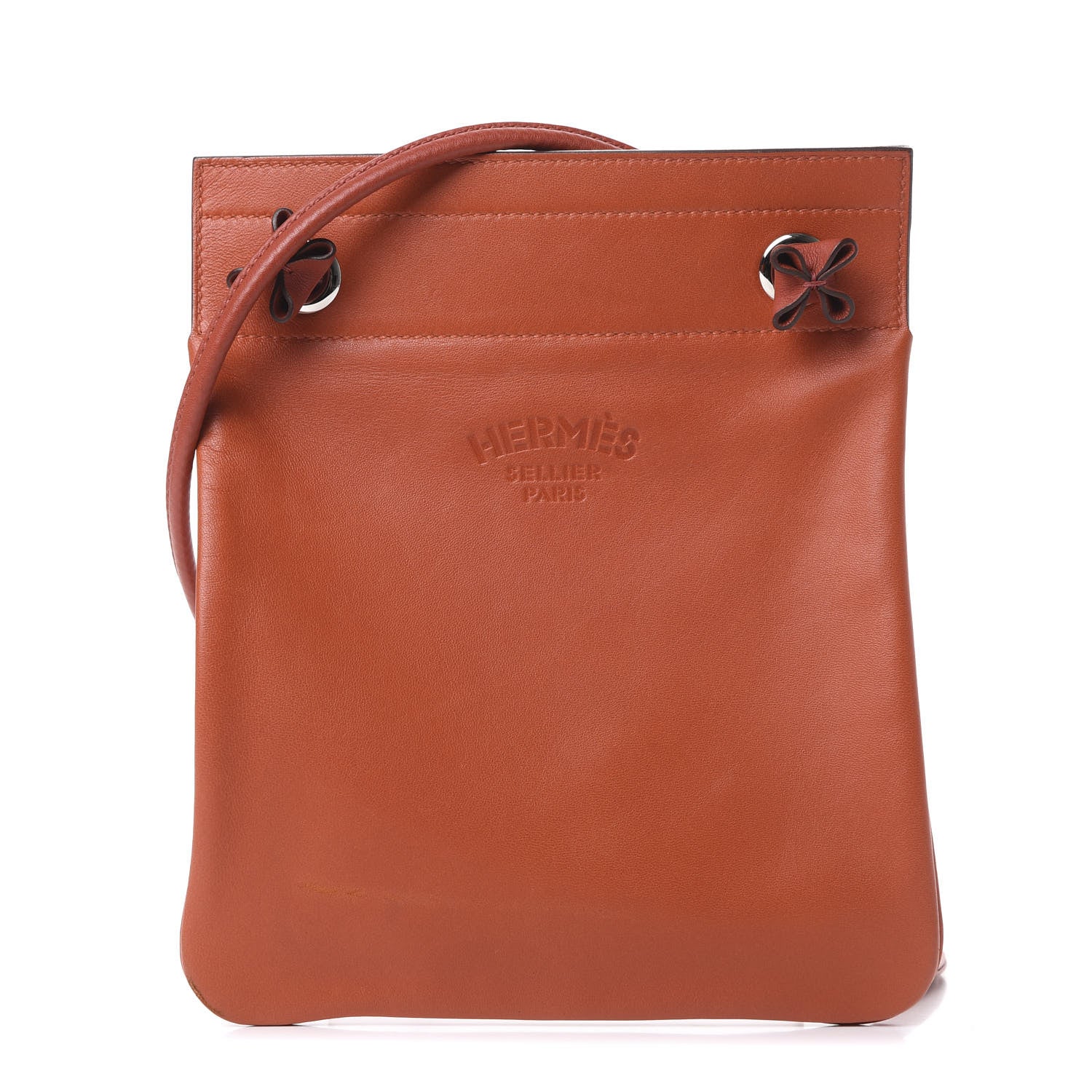 Hermes Milo Lambskin Swift Mini Aline Terre Battue 1 of 11