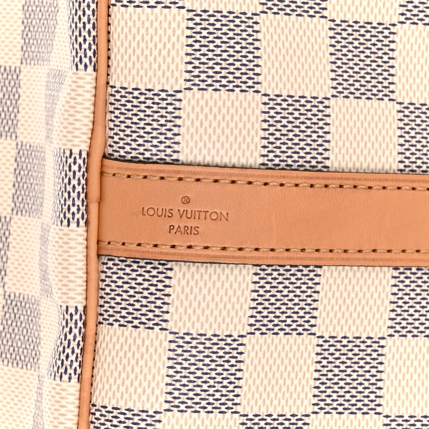 Damier Azur Braided Speedy Bandouliere 30 Blue